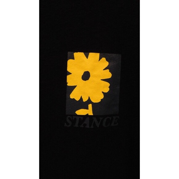 STANCE Street Art 100% Cotton Floral Graphic Mid-Weight Shirt XS (36" Chest) - Picture 3 of 5